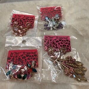 Betsey Johnson Vibrant Earrings